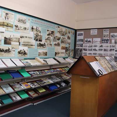 History information in the display centre